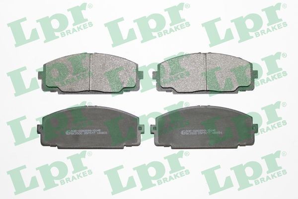 LPR 05P577 Brake pad set