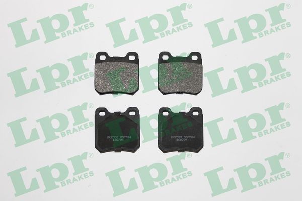 Original LPR Disc brake pads 05P584 for OPEL OMEGA