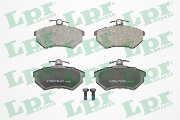 LPR 05P600 Brake pad set with bolts/screws