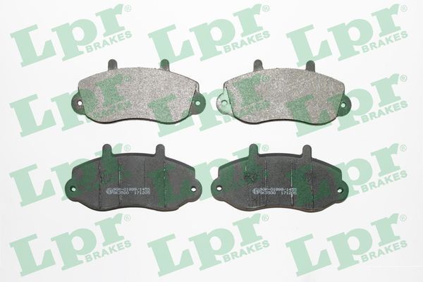 Original LPR Disc brake pads 05P663 for RENAULT MASTER