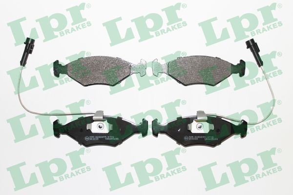LPR 05P680 Brake pad set