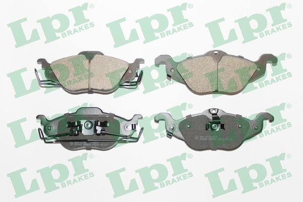 Original LPR Brake pad kit 05P698 for OPEL ZAFIRA