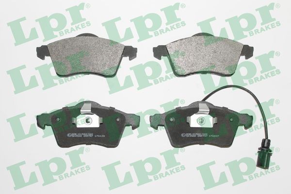 LPR 05P787 Brake pad set