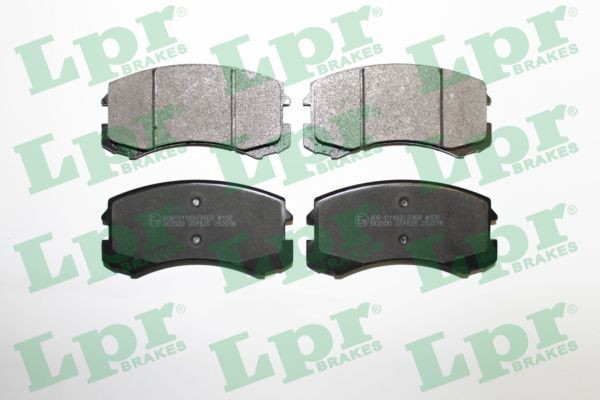 LPR 05P826 Brake pad set
