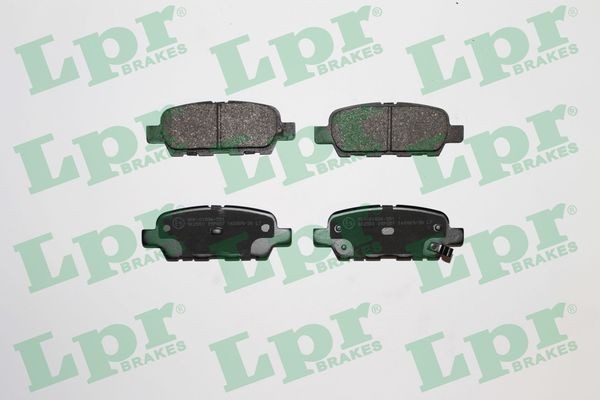 Original LPR Brake pad set 05P857 for NISSAN 350 Z