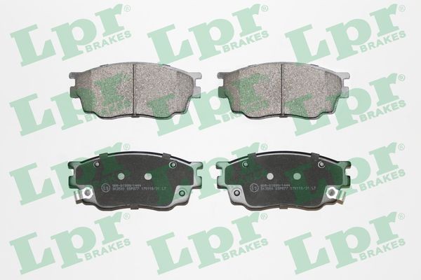 LPR 05P877 Brake pad set