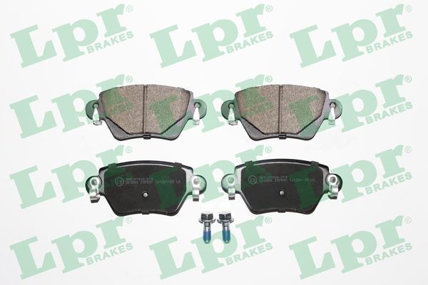 LPR with bolts/screws Height: 52mm, Width: 116mm, Thickness: 16,8mm Brake pads 05P897 buy