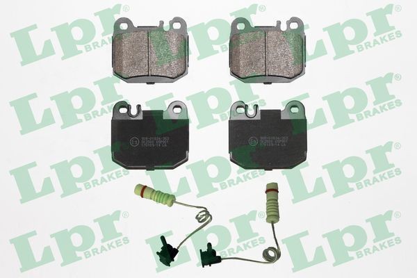 Great value for money - LPR Brake pad set 05P901A