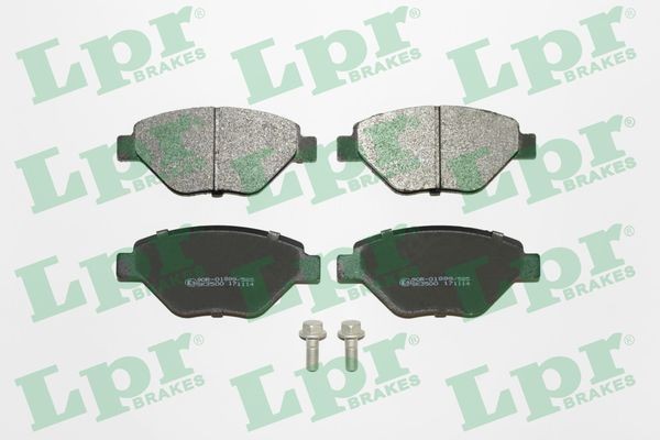 LPR 05P910 Brake pad set with bolts/screws