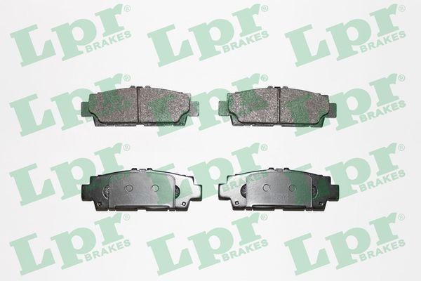 LPR 05P943 Brake pad set
