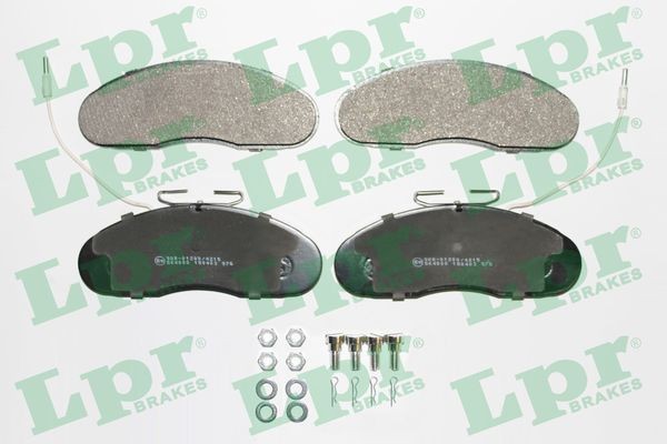 29985 LPR with bolts/screws Height: 62mm, Width: 166,6mm, Thickness: 17mm Brake pads 05P976 buy