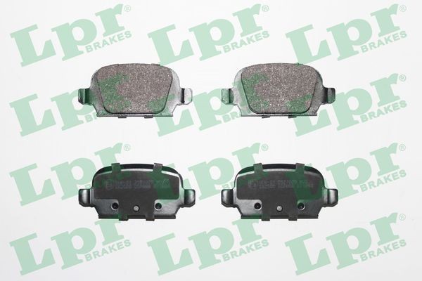 LPR Height: 43,9mm, Width: 95,5mm, Thickness: 14mm Brake pads 05P998 buy
