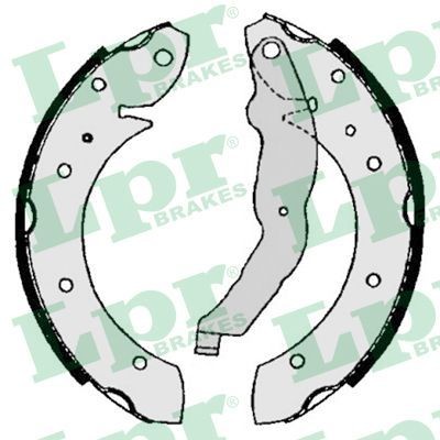 LPR Brake shoe set rear and front BMW E36 Compact new 06860