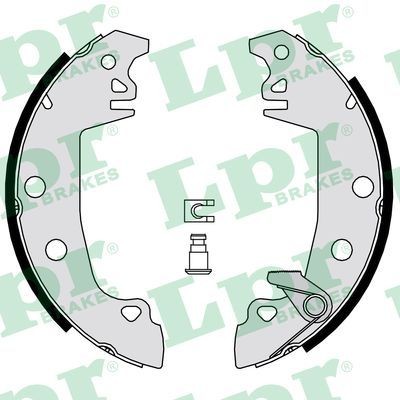 LPR 07520 DACIA Drum brake pads in original quality