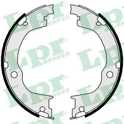 Original LPR Emergency brake pads 09750 for OPEL VECTRA