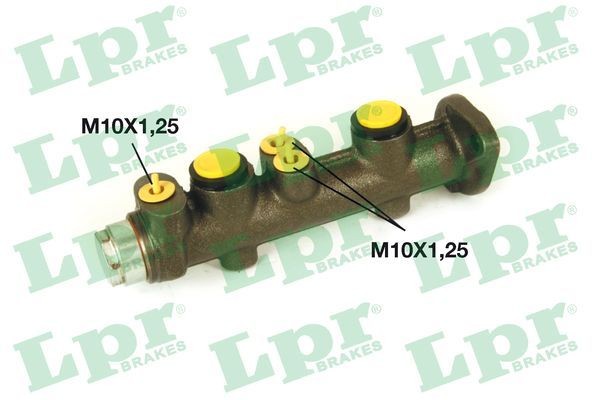 LPR 6700 Brake master cylinder Piston Ø: 19,05 mm, Grey Cast Iron, 10 X 1,25 (3), 10 x 1,25 (3)