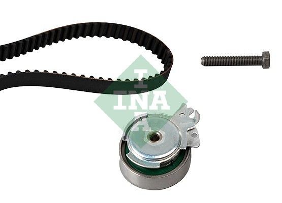 INA 530 0004 10 Timing belt kit Number of Teeth 1: 111, with screw
