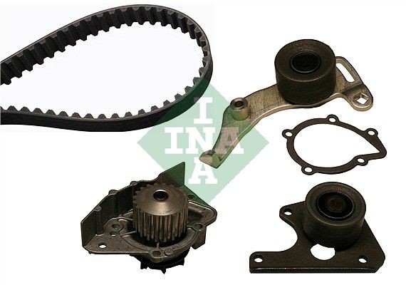Peugeot 405 Water pump and timing belt kit INA 530 0096 30 cheap
