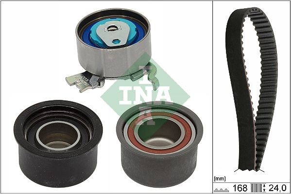 INA 530044410 Timing belt kit 16 06 305