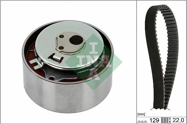 INA Timing belt kit Fiat 500 312 new 530 0462 10