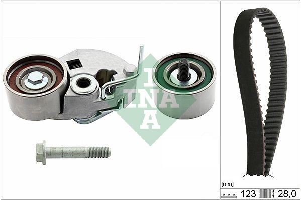 Hyundai SANTA FE Timing belt kit INA 530 0542 10 cheap