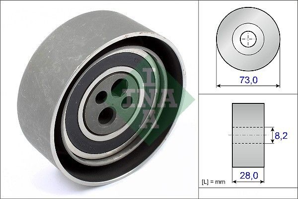Great value for money - INA Timing belt tensioner pulley 531 0103 20