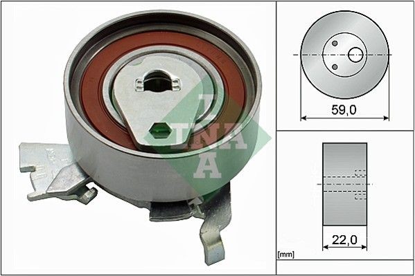 INA 531027330 Timing belt tensioner pulley FIAT Palio I Hatchback (178) 1.8 EX 103 hp Petrol 2004 price