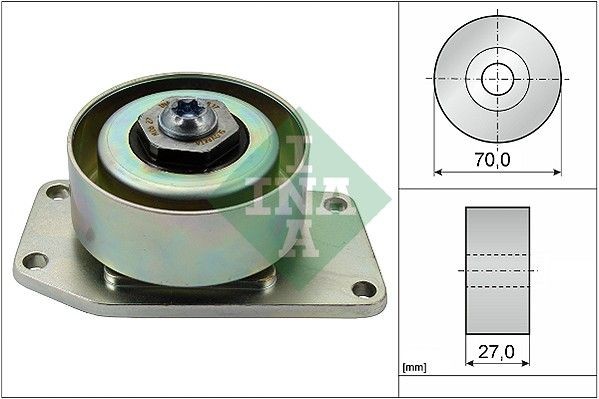 Original INA Tensioner pulley 531 0306 10 for CITROЁN C25