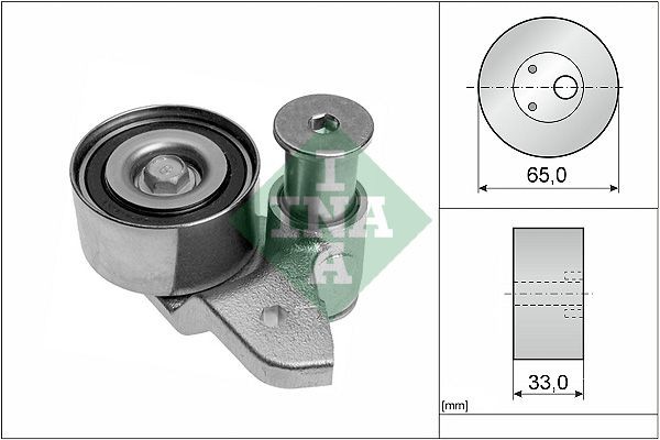 Great value for money - INA Timing belt tensioner pulley 531 0501 20