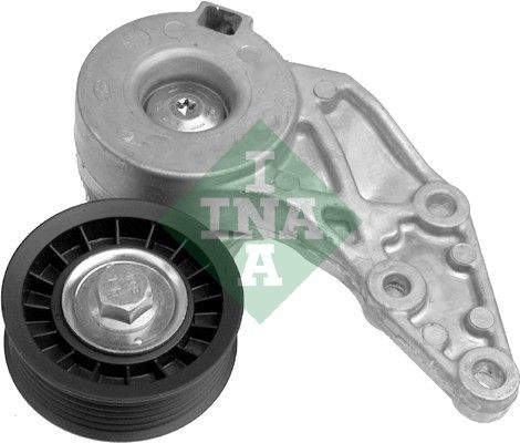 Ford SIERRA Tensioner pulley, v-ribbed belt 2385495 INA 531 0536 10 online buy