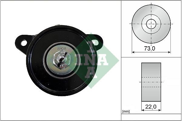 Ford MONDEO Tensioner pulley 2385497 INA 531 0540 10 online buy