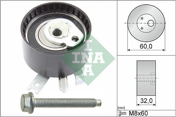 INA Timing belt tensioner pulley Dacia Dokker Estate new 531 0547 10