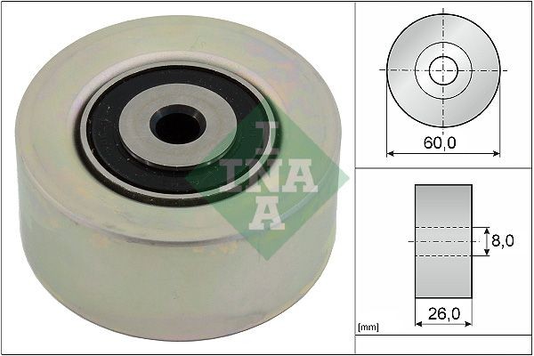 Great value for money - INA Tensioner pulley 531 0550 10