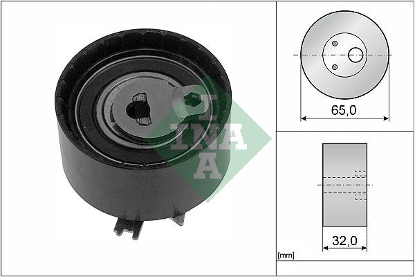 INA 531 0710 10 Timing belt tensioner pulley
