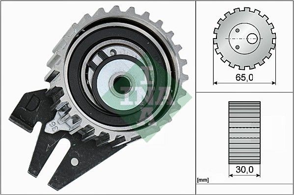 INA 531 0844 10 Timing belt tensioner pulley