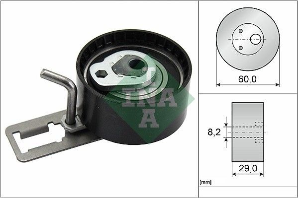 INA 531 0850 10 Timing belt tensioner pulley