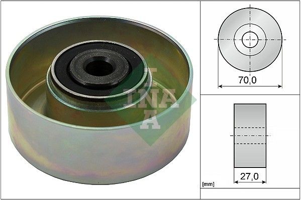 INA Ø: 70mm Deflection / Guide Pulley, v-ribbed belt 532 0214 10 buy