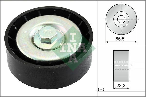 INA 532029510 Deflection / guide pulley, v-ribbed belt Lancia Y 840A 1.2 60 hp Petrol 1997 price