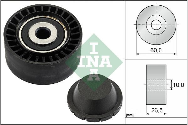 INA 532033110 Deflection / Guide Pulley, v-ribbed belt 575198