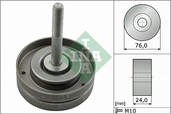 INA 532 0500 10 SKODA ROOMSTER 2009 Idler pulley