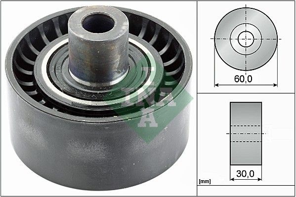 532 0538 10 INA Deflection pulley CITROËN