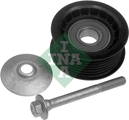 INA 532 0625 10 Deflection / Guide Pulley, v-ribbed belt with attachment material