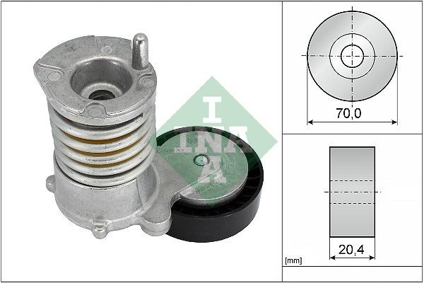 INA 534003010 Tensioner pulley 30650957