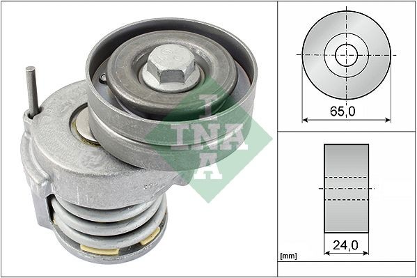 INA Drive belt tensioner Passat B6 new 534 0065 10