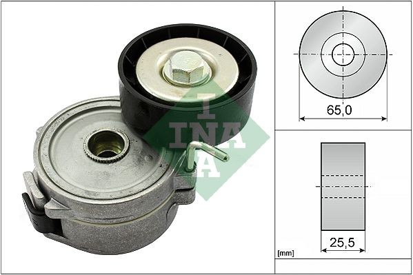 534 0068 10 INA Drive belt tensioner FORD USA 65 mm x 25,5 mm