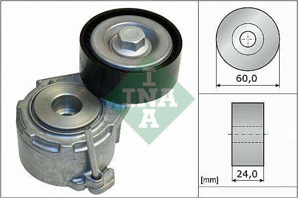 INA 534011120 Tensioner pulley 963 678 2780