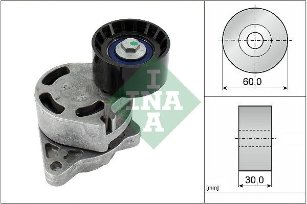 INA 60 mm x 30 mm Width: 30mm Tensioner Lever, v-ribbed belt 534 0181 10 buy