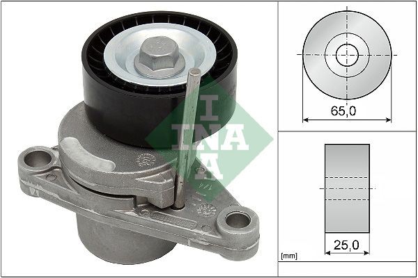 INA 534025010 Tensioner pulley 1611425280