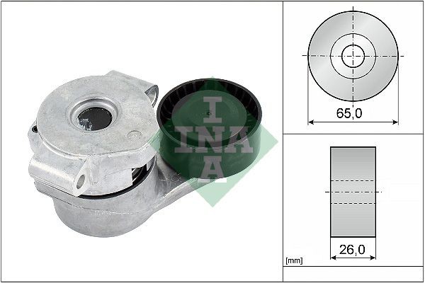 INA 534030810 Tensioner pulley 9 658 142 780