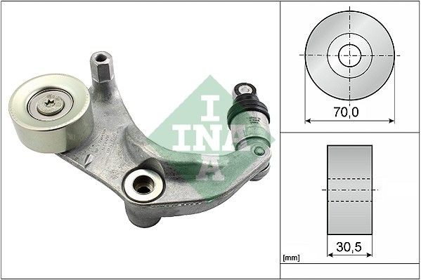 INA 534031610 Tensioner pulley 31170RWK015